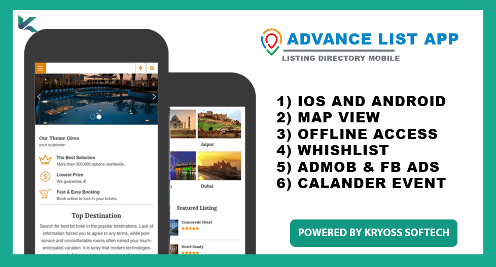 advance list app